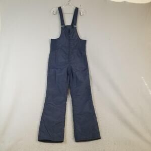 Raven Swing West Snow Bib Pants Mens Medium Blue Insulated Winter Made In USA